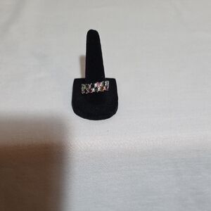 Elegant Multicolor Gemstone Ring